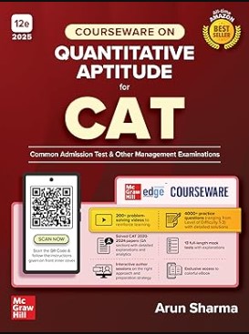 Courseware On Quantitative Aptitude For CAT 2025 | 12 Edition |Common Admission Test & Other Management Examinations